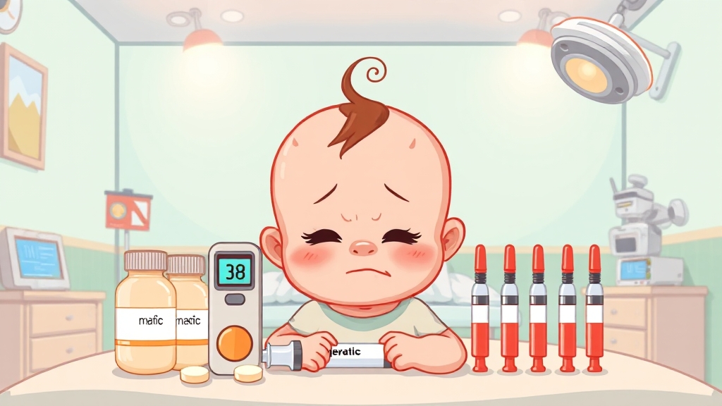 생후 2개월 아기 예방접종 A to Z: 펜탁심, 헥사심, 부작용까지 3 접종 전후, 이것만은 꼭 기억하세요! (cartoon 스타일)