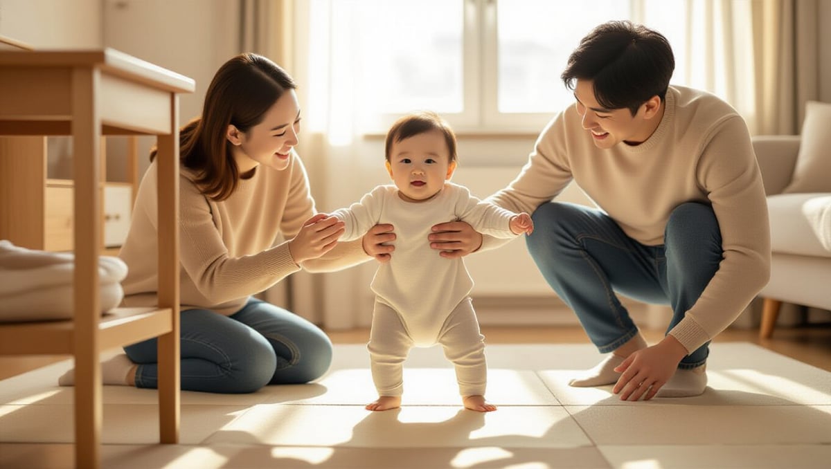 9개월 아기 잡고 서기 시기, 발달 과정과 놀이법 총정리 7 👨👩👧👦 부모가 돕는 잡고 서기 연습