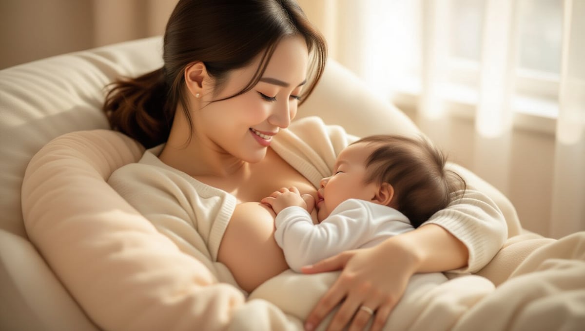 모유 수유 성공 가이드: 자세부터 유축기 활용, 직장 복귀까지 3 🤱 첫 모유 수유, 올바른 자세와 젖 물림이 핵심!
