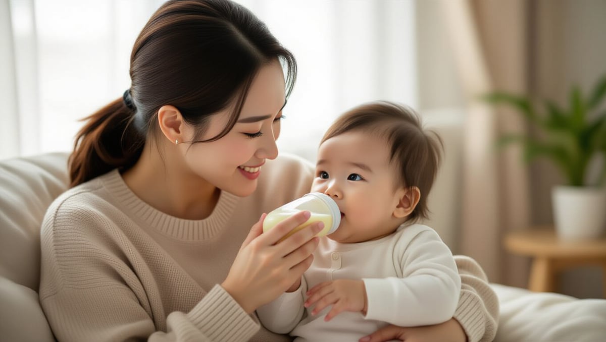 신생아 분유 완벽 가이드: 타는 법부터 수유량, 배앓이 예방까지 4 👶 배앓이 예방, 올바른 수유 자세