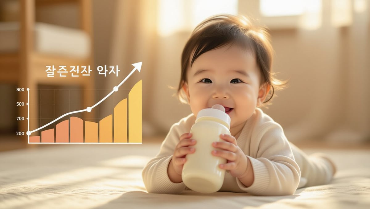 신생아 분유 완벽 가이드: 타는 법부터 수유량, 배앓이 예방까지 3 📊 아기 분유 수유량, 시기별 가이드