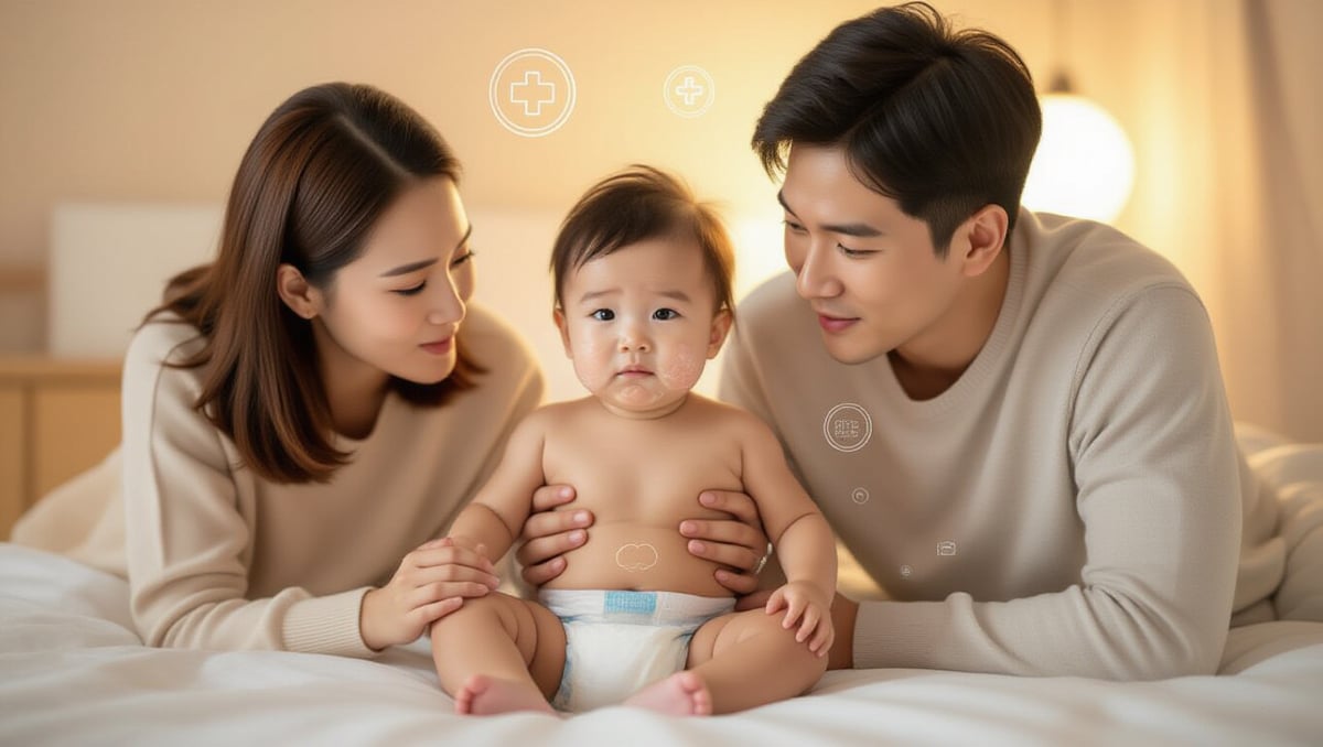 아기 기저귀 발진 원인부터 예방, 맞춤 관리법까지 5 ⚠️ 전문가 진료가 필요한 위험 신호