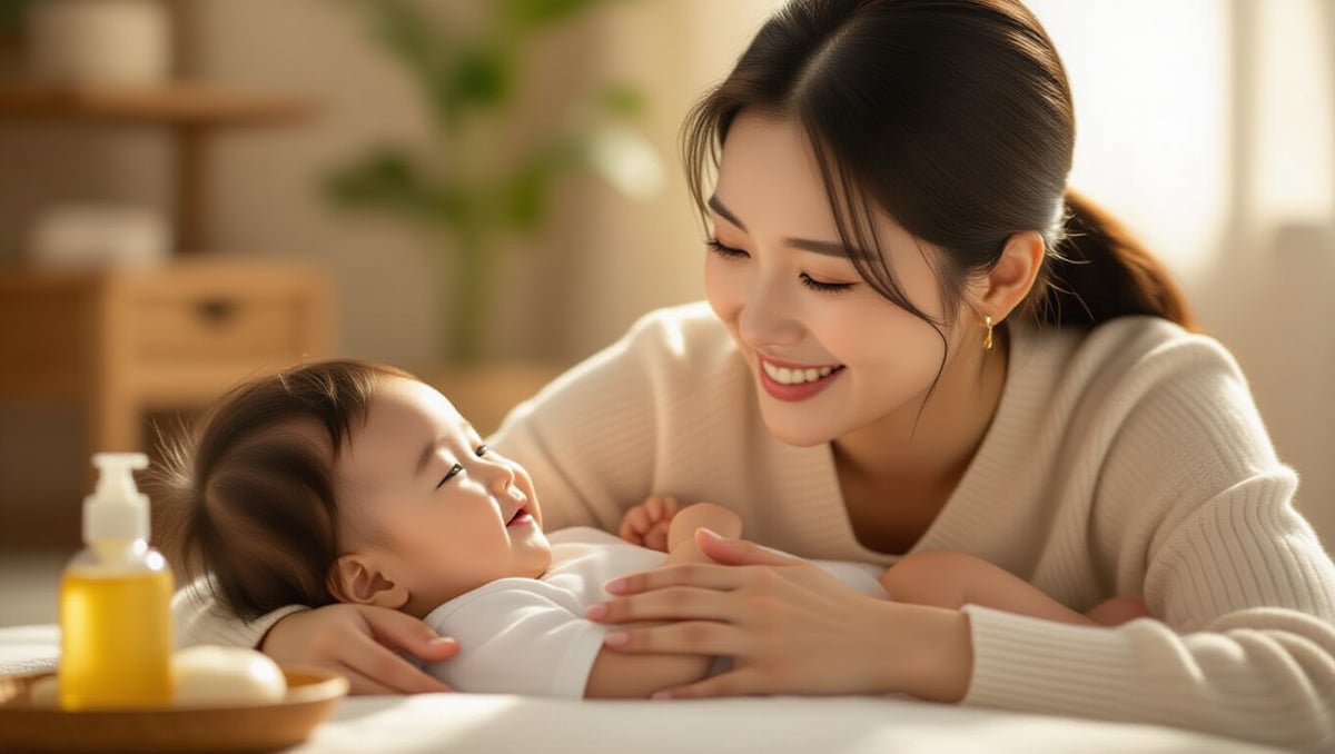 아기 마사지, 언제부터? 효과부터 배앓이 완화 꿀팁까지 7 ⚠️ 월령별 마사지 가이드 및 주의사항