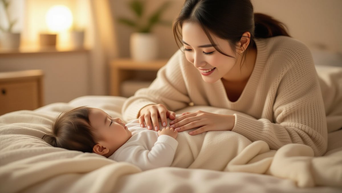 아기 마사지, 언제부터? 효과부터 배앓이 완화 꿀팁까지 4 🛠️ 마사지 준비물과 환경 조성