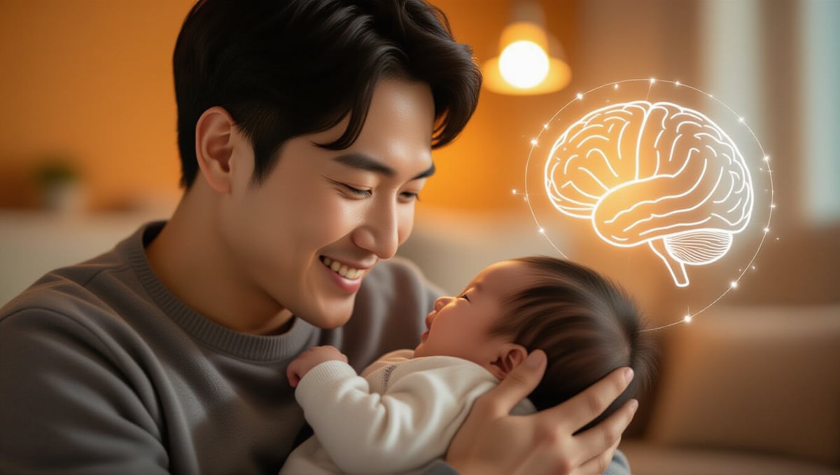 신생아 스킨십, 애착부터 뇌 발달까지 놀라운 효과 4 👨👧👦 아빠와 함께하는 스킨십의 힘