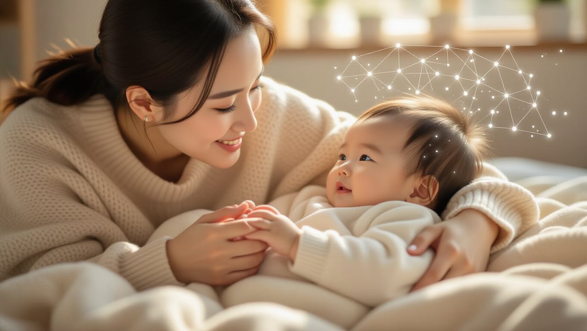 신생아 스킨십, 애착부터 뇌 발달까지 놀라운 효과 3 🧠 스킨십이 아기 뇌 발달에 미치는 영향