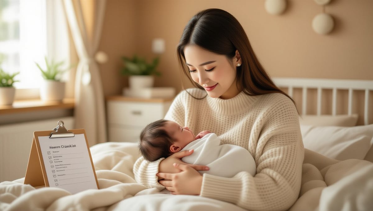 초보 아빠 필수! 신생아 돌봄 A to Z: 수유, 수면, 목욕, 기저귀 완벽 가이드 8 ✅ 신생아 돌봄 핵심 체크리스트