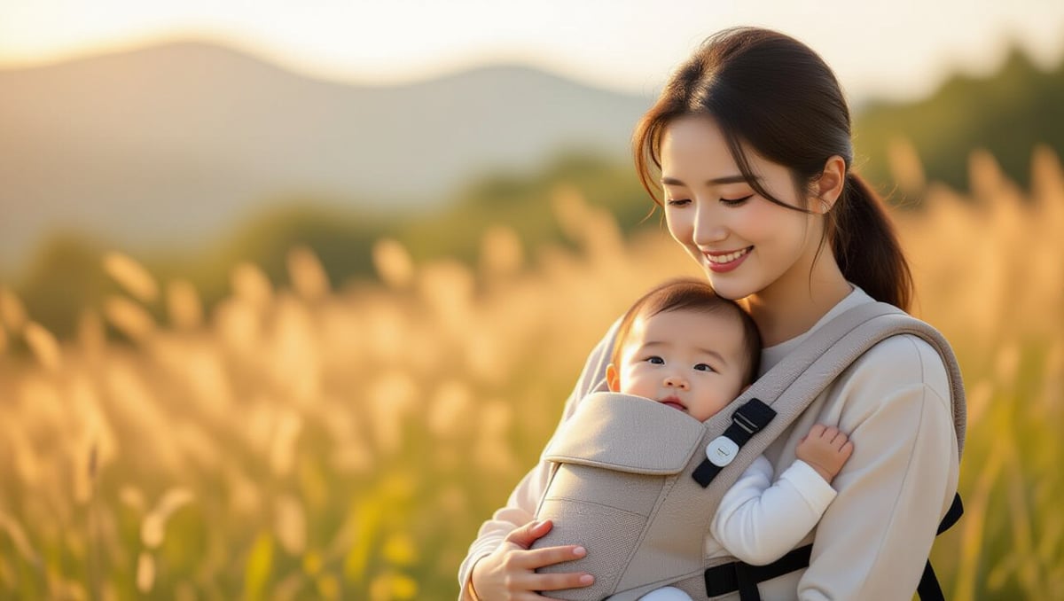 아기띠 힙시트 사용시기부터 선택법까지, 육아 필수템 완벽 가이드 4 ⚠️ 안전하고 편안한 착용법 & 주의사항