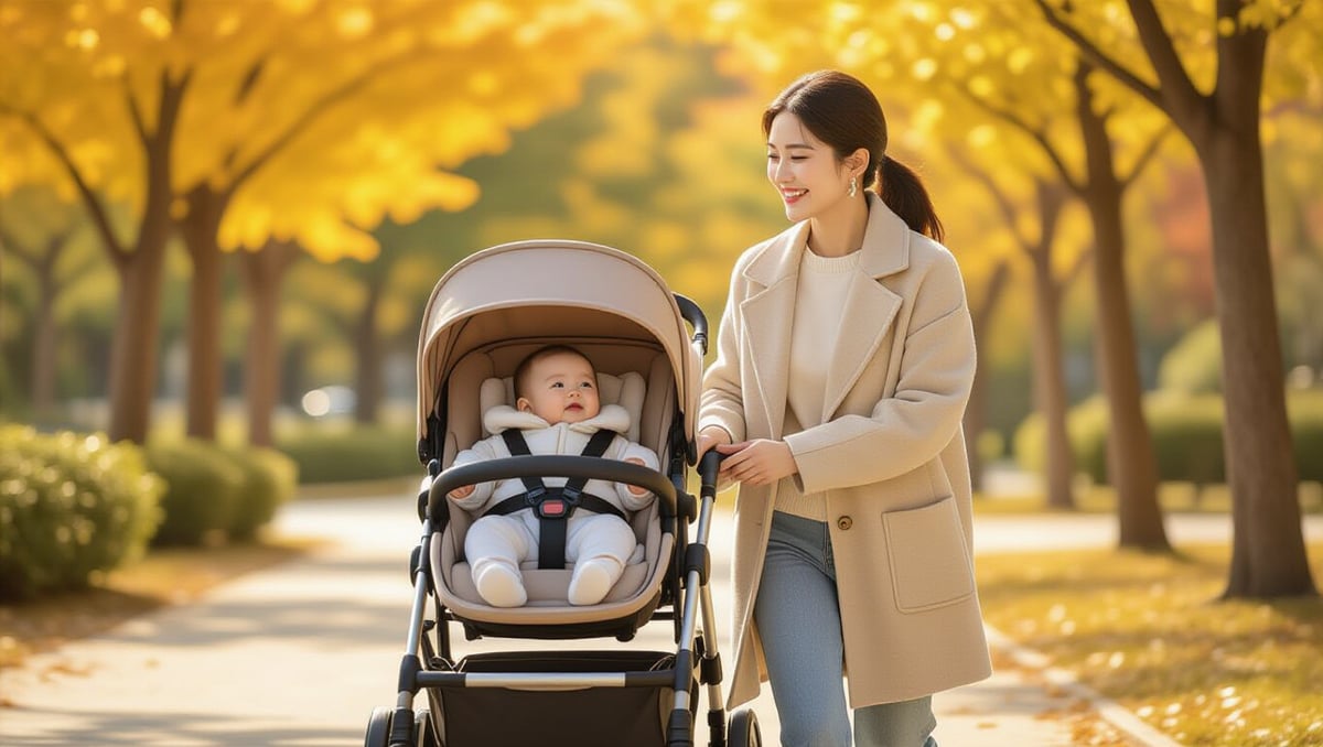 아기 유모차 안전하게 첫 사용부터 보관까지, 필수 가이드 2 📋 첫 유모차 사용, 안전 점검 필수!