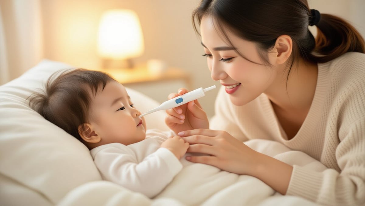 아기 정상 체온부터 열날 때 대처법까지, 필수 가이드 2 💡 정확한 아기 체온 측정, 이렇게 해보세요!