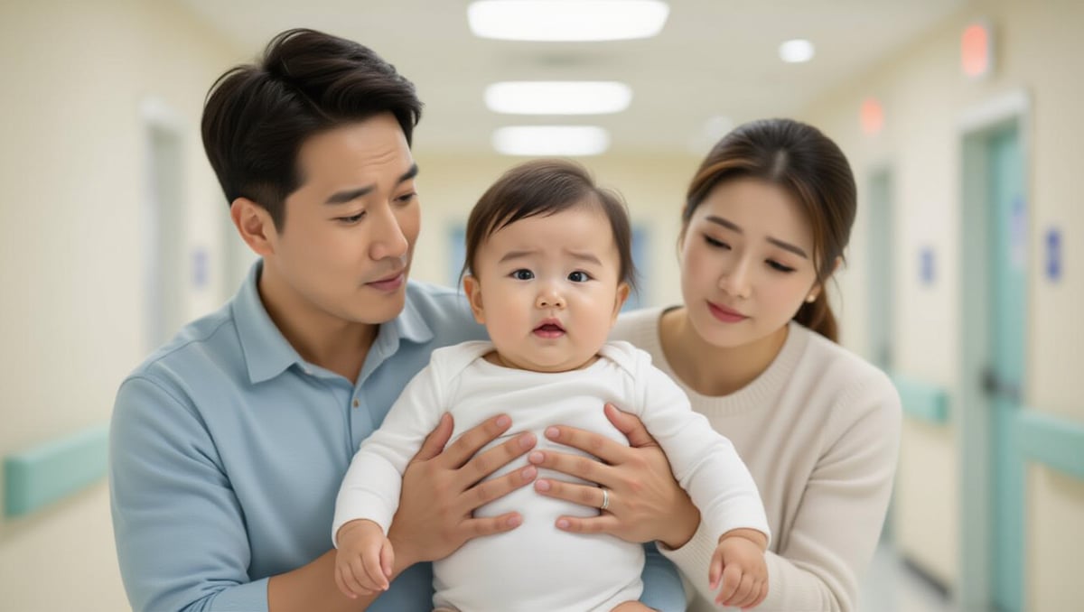 아기 변비 원인부터 해결까지: 이유식, 수유별 맞춤 대처법 6 🚨 아기 변비, 병원 방문이 필요한 순간