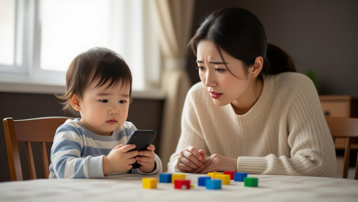 아기 미디어 노출, 연령별 가이드: 현명한 육아를 위한 부모 지침 2 😟 미디어가 아기 발달에 미치는 영향