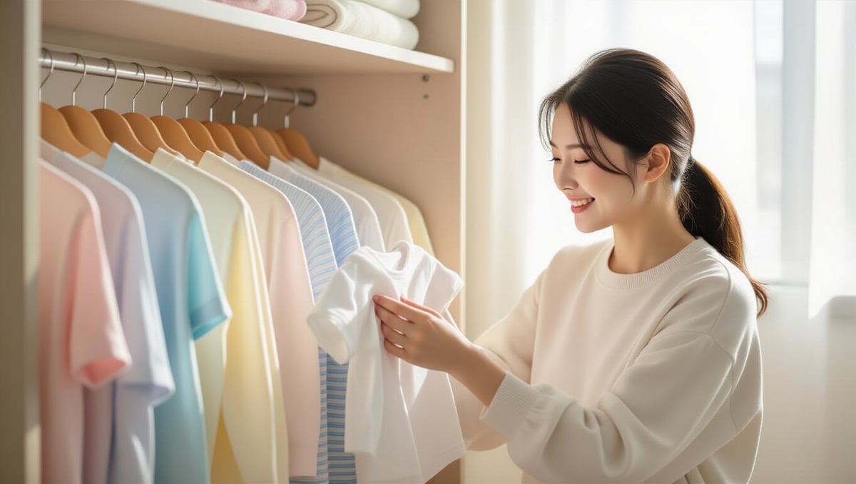 신생아 옷 세탁 A to Z: 세제 선택부터 관리, 피부 보호 꿀팁 7 👕 세탁 후 보관 & 피부 테스트