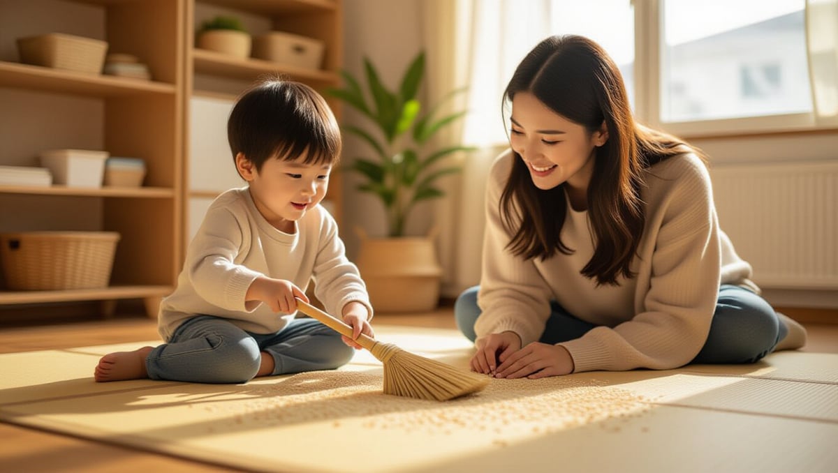 월령별 아기 촉감놀이 A to Z: 발달 가이드, 재료, 방법, 안전 꿀팁 9 🧹 깔끔한 마무리! 정리 & 보관 팁