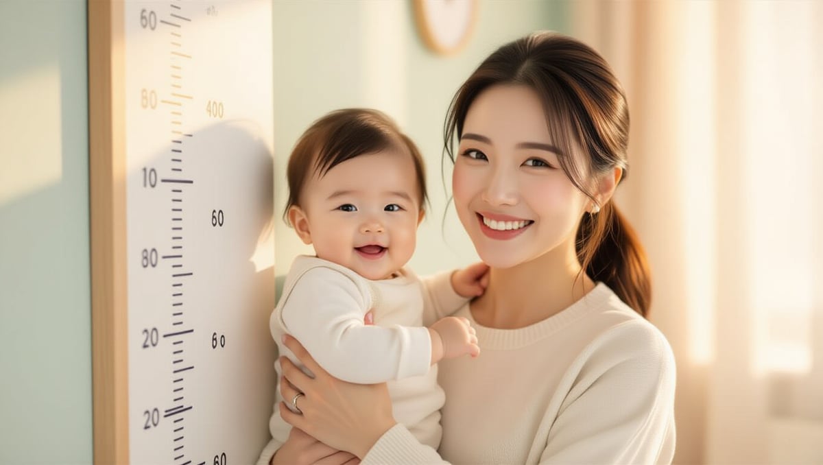 아기 성장 발달 계산기 완벽 가이드: 사용법, 해석, 월령별 성장 지표 4 📊 백분위수와 성장 곡선, 어떻게 해석할까요?