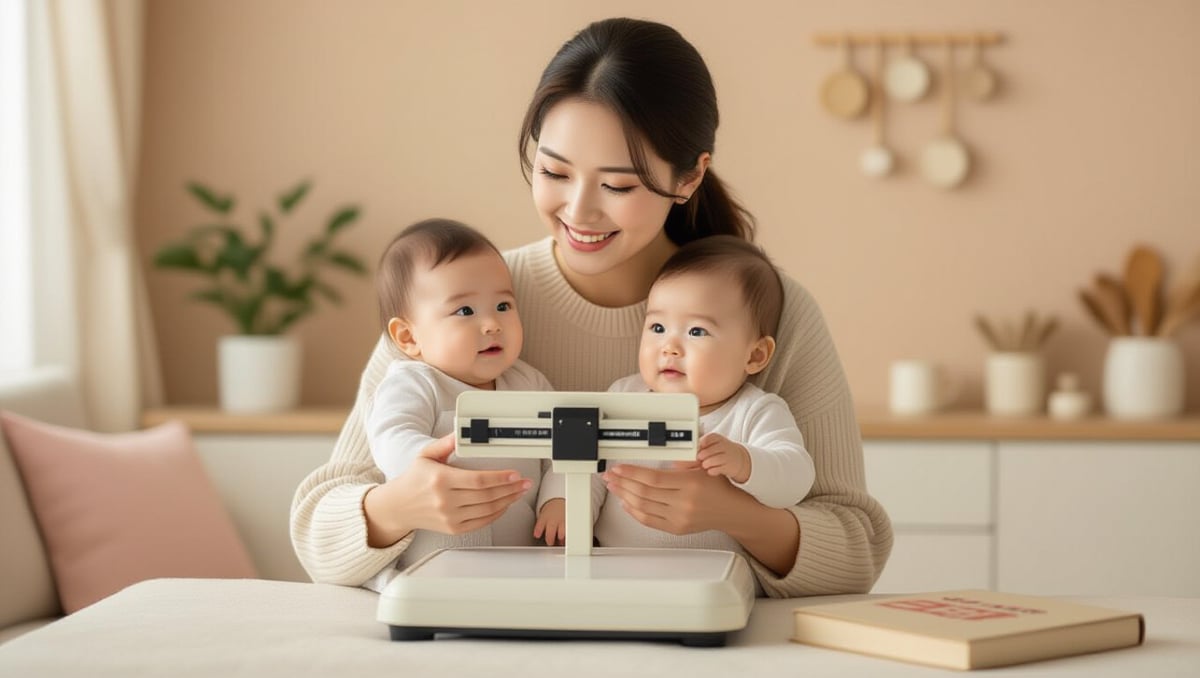 아기 성장 발달 완벽 가이드: 월령별 성장 기준, 성장 곡선 & 체중 관리 6 🏡 집에서 아기 체중, 정확하게 재는 법