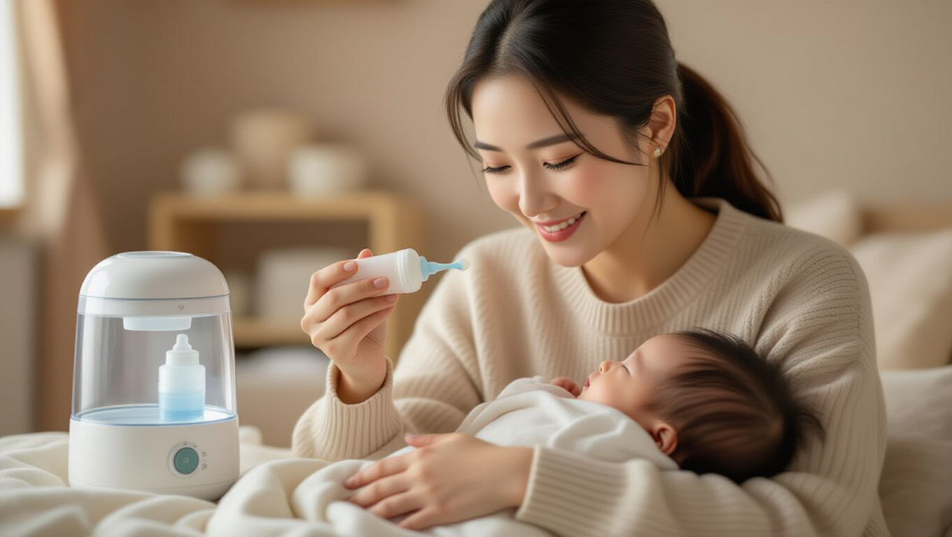 아기 콧물 흡입기 완벽 가이드: 종류 선택부터 사용법, 관리법까지 8 ✨ 콧물 흡입기 위생 관리, 이렇게 하세요!