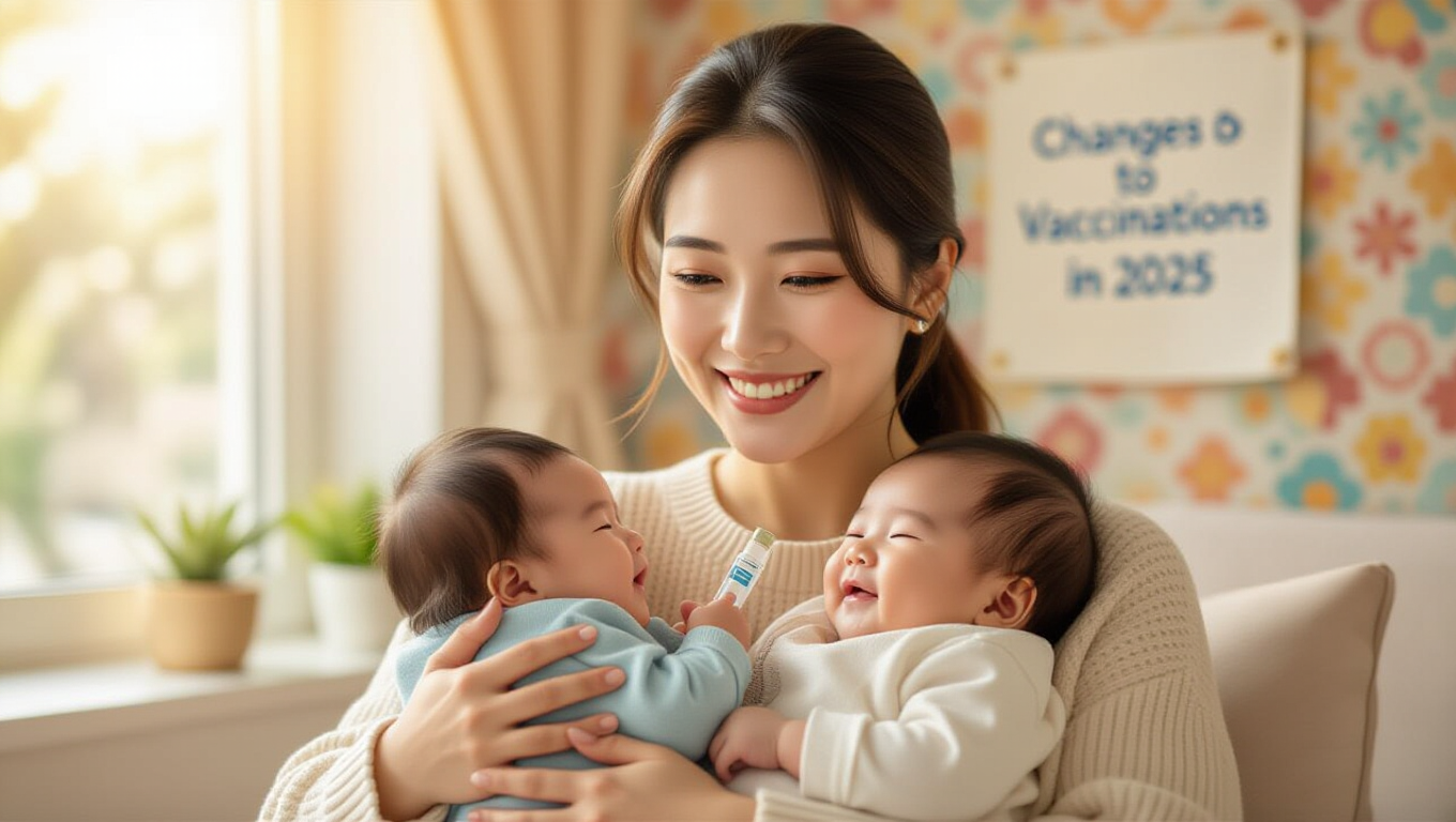 2025 신생아 예방접종: 월령별 필수 백신 종류, 일정, 부작용 완벽 가이드 3 💡 2025년 예방접종, 달라지는 점은?