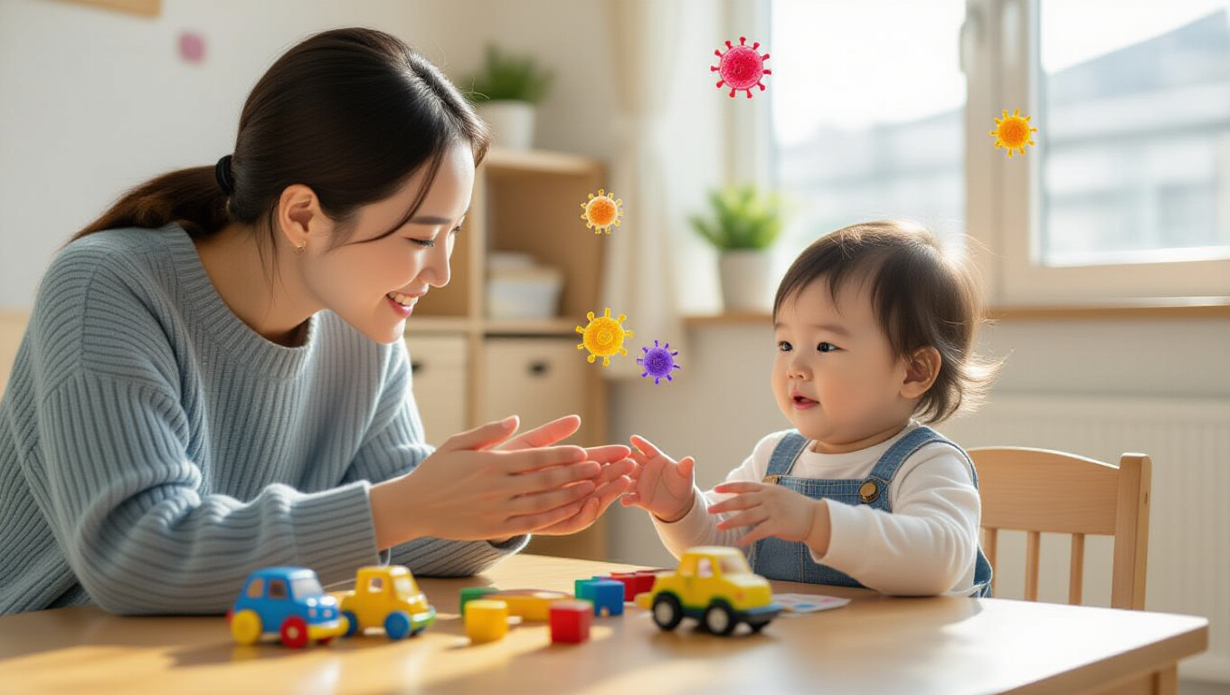 아기 장염 원인부터 관리, 이유식, 설사 색깔별 신호까지 완벽 분석 2 📋 아기 장염, 왜 걸릴까요? (원인 및 감염 경로)