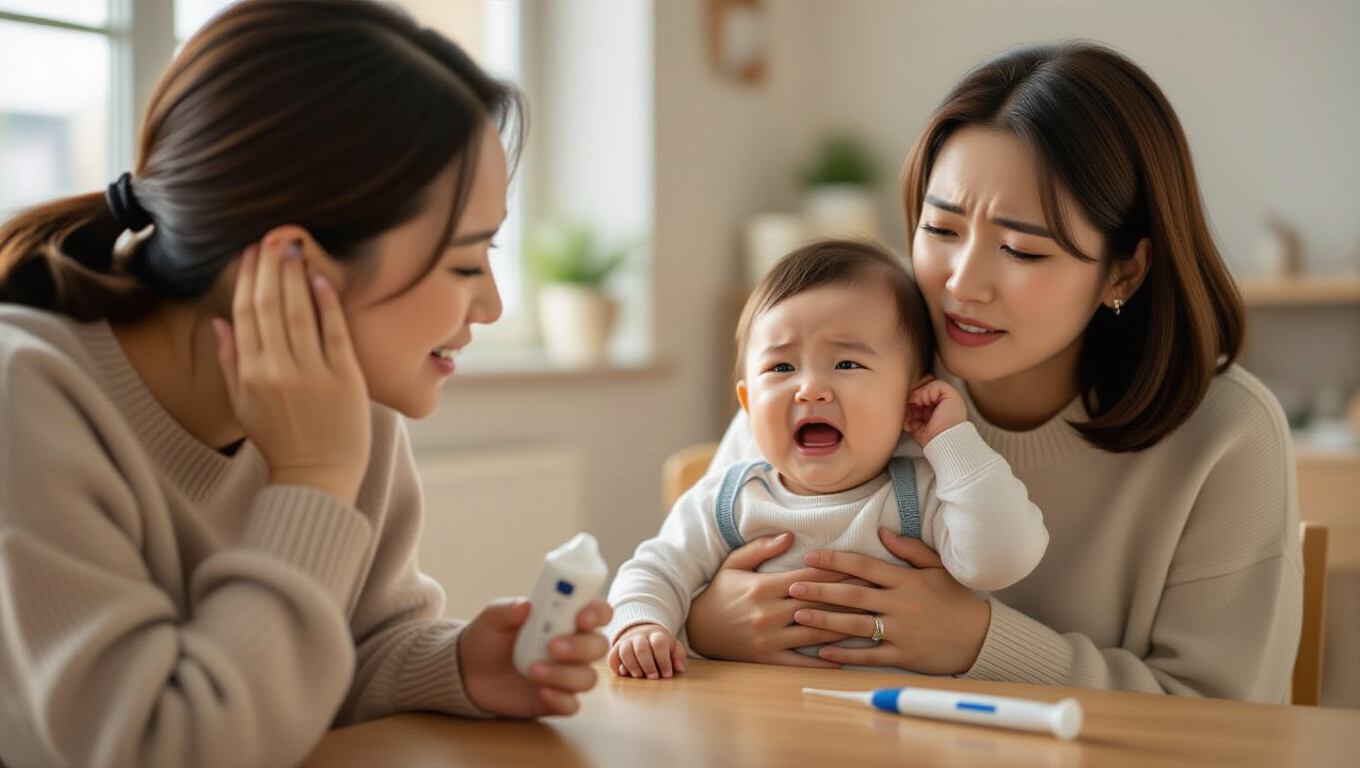 아기 중이염 A to Z: 원인, 증상, 치료, 예방 및 단계별 회복 가이드 3 💡 아기 중이염, 왜 생길까요?