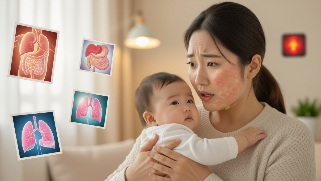 👁️ 알레르기 반응, 어디를 봐야 할까요?