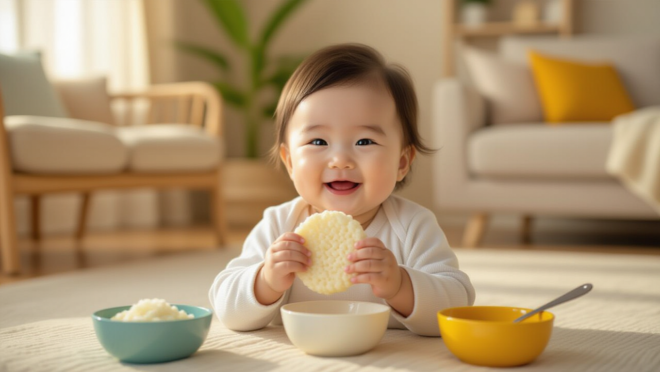 아기 떡뻥 언제부터? 안전한 섭취 가이드: 시기, 선택, 주의사항 2 📋 아기 떡뻥, 언제 시작해야 할까요?