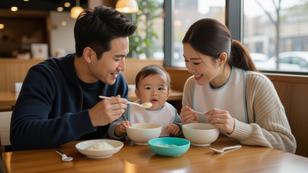 💡 외식 중 아기 케어 & 위생 관리 꿀팁