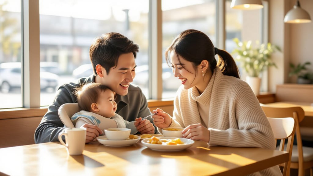 ⏰ 아기 외식 루틴 & 시간대별 꿀팁