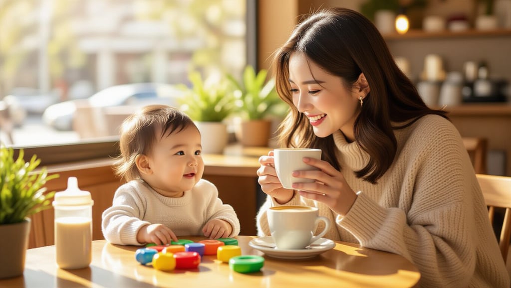 📋 아기 카페 나들이, 필수 준비물