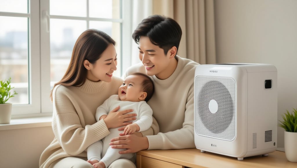 신생아 공기청정기 선택 가이드: 안전성, 저소음, 최적 면적 완벽 분석 2 📋 미세먼지 제거 능력과 안전성: 신생아 공기청정기 선택의 핵심