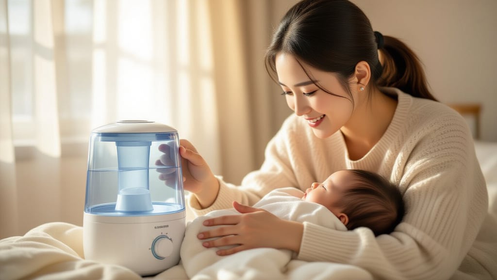 🧼 신생아 가습기 위생 관리: 핵심 원칙과 세척 방법