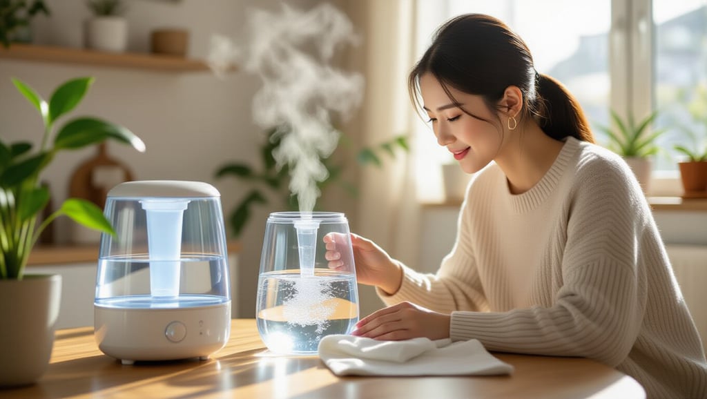 💧 가습기 종류별 맞춤 세척 및 올바른 물 관리법