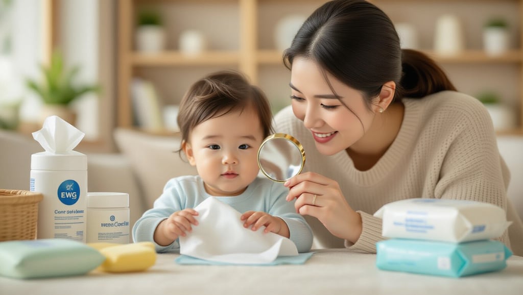 아기 물티슈 성분부터 원단까지, 안전한 선택을 위한 완벽 가이드 4 🔍 물티슈 성분표, 똑똑하게 읽는 법