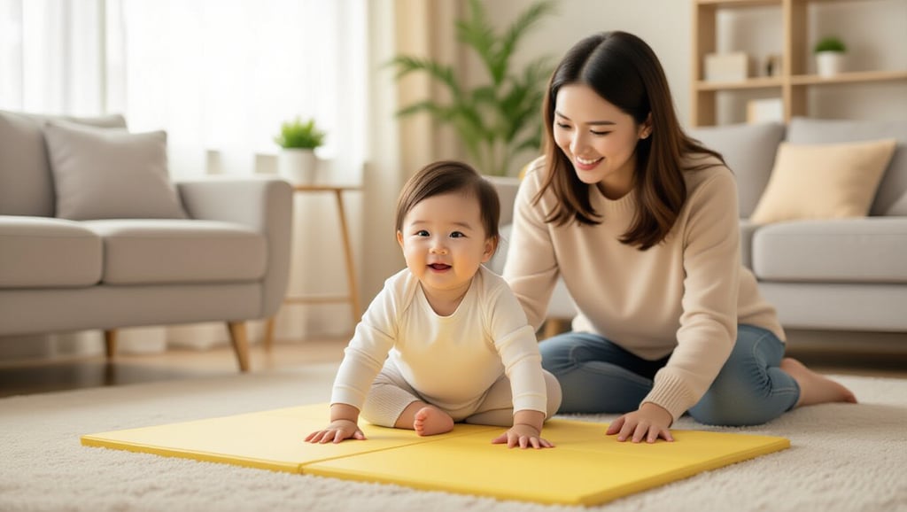 📋 아기 매트, 안전이 최우선!