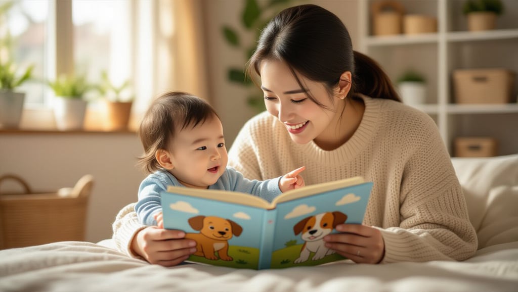 14개월 아기 언어 발달: 말 트이는 시기, 지연 체크 및 촉진 놀이 5 💡 언어 발달 촉진 실질적인 방법