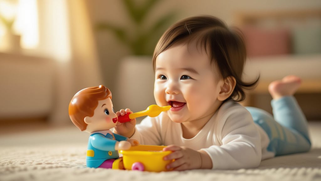 📈 역할놀이가 촉진하는 아기 발달 영역