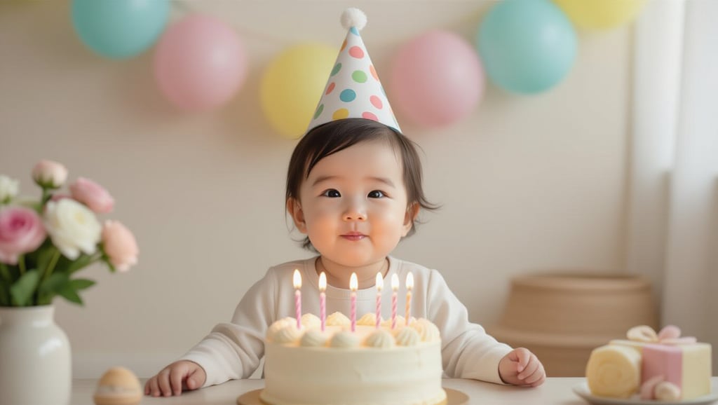 🎬 추억 담은 성장 동영상 & 초대장 제작