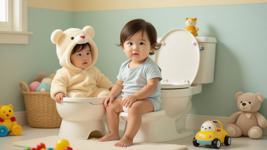 아기 배변 훈련 시작 시기부터 성공 팁, 변기 선택까지 완벽 가이드 4 🚽 우리 아이 맞춤 유아 변기 선택 가이드