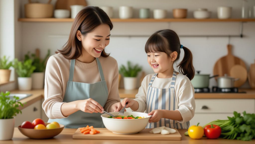 아이 식사 거부, 밥태기 원인부터 솥밥 레시피까지 완벽 공략법 3 💡 밥태기 극복! 실천 가능한 식습관 전략