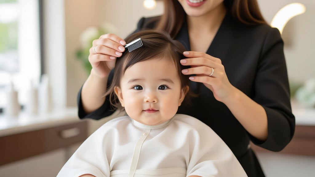 ✂️ 실제 아기 커트 과정과 비용