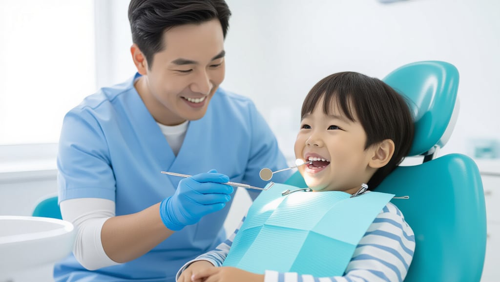 🏥 정기 치과 검진, 우리 아이 미소를 지켜줘요!