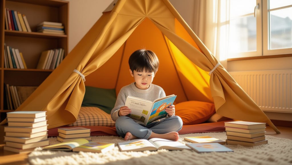 책 읽기 싫어하는 아이, 독서 습관 만드는 7가지 실전 전략 3 💡 아이가 책을 찾는 독서 환경 만들기