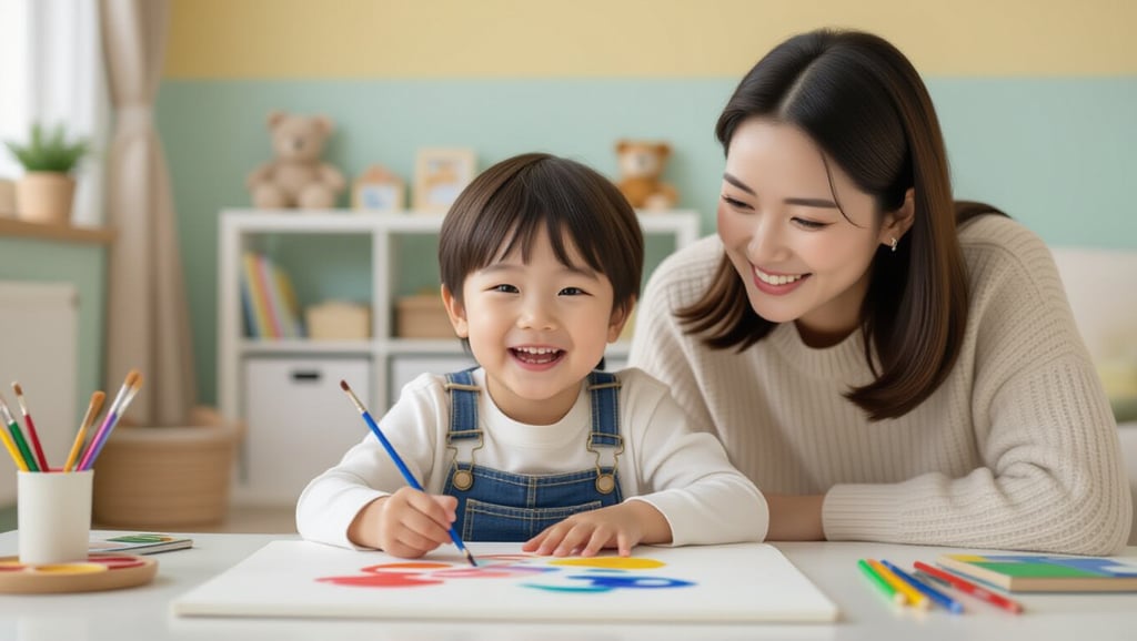 엄마표 미술놀이 A to Z: 준비물부터 창의력 극대화 팁까지 2 💡 미술놀이, 왜 좋을까요? 아이 발달 효과