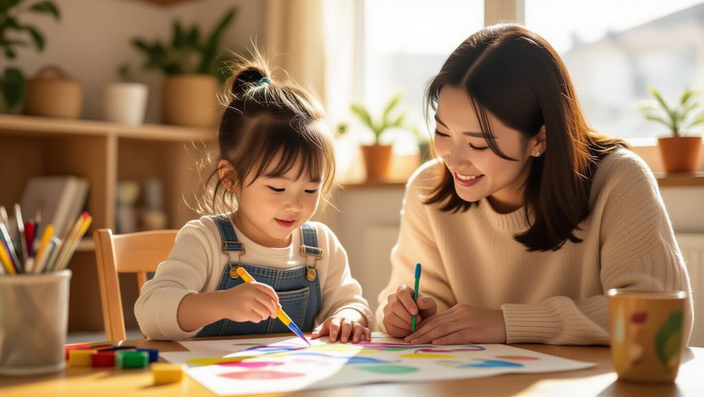 엄마표 미술놀이 A to Z: 준비물부터 창의력 극대화 팁까지 7 ⚠️ 안전 제일! 미술놀이 주의사항 & 체크리스트